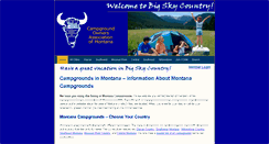 Desktop Screenshot of campingmontana.com